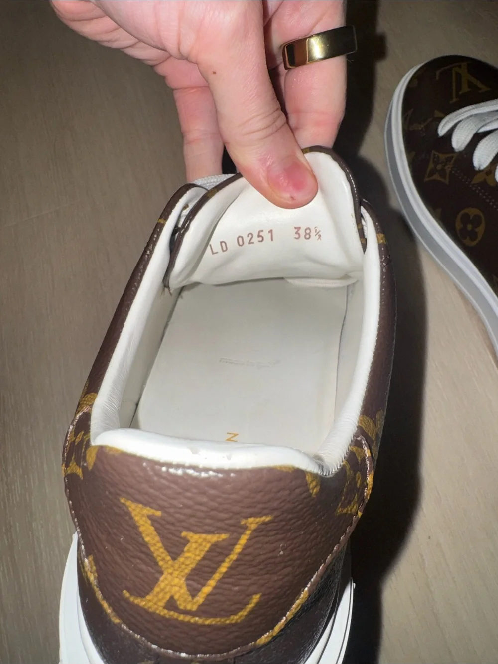 Louis Vuitton Time Out Sneaker